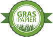 Aus nachhaltigem Graspapier